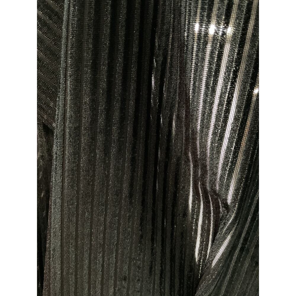 Pol Black Polyester Solid Blouse L - image 4